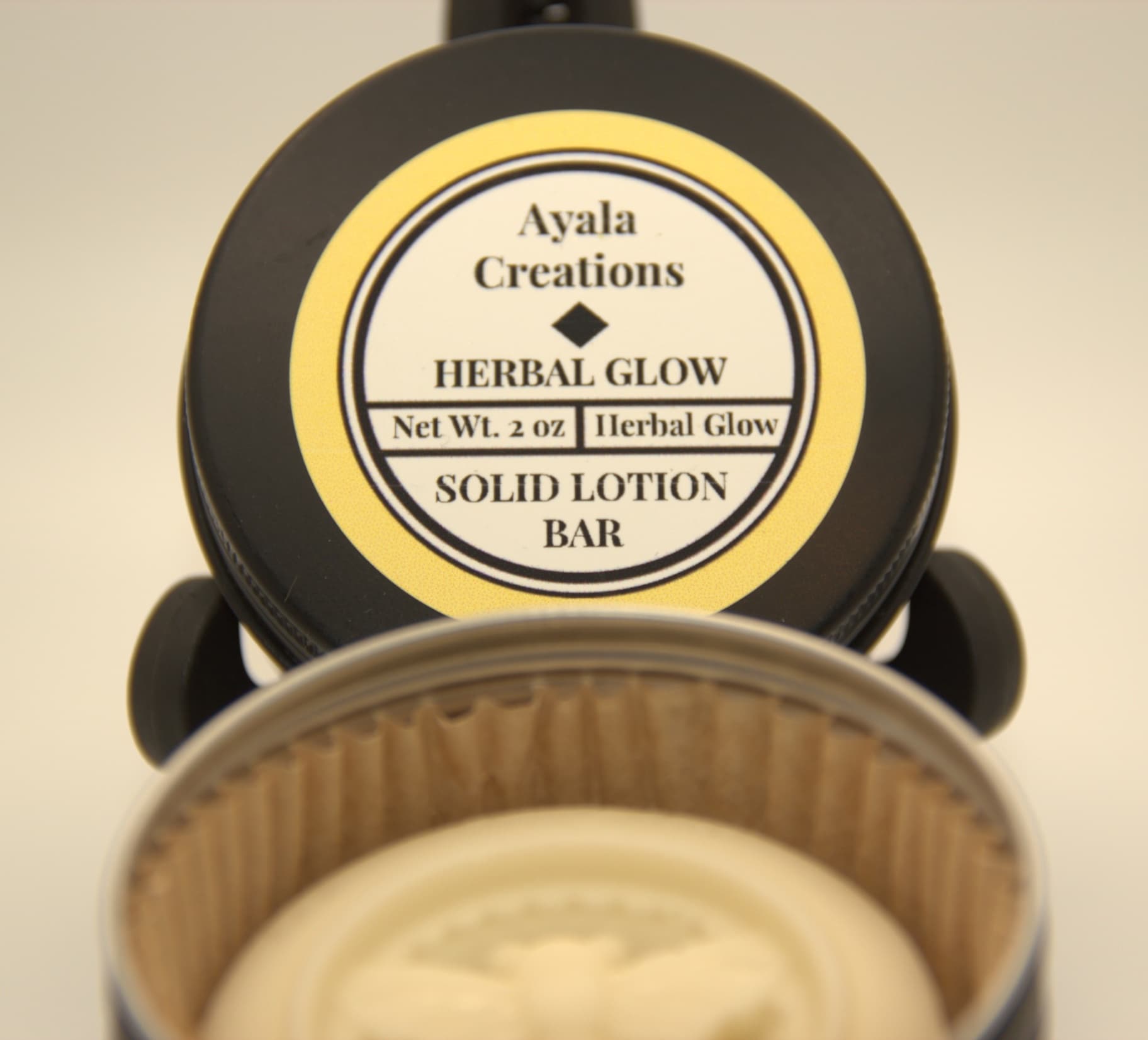 Herbal Glow Solid Lotion Bar